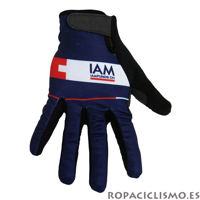 2020 IAM Guantes Largos Azul Blanco